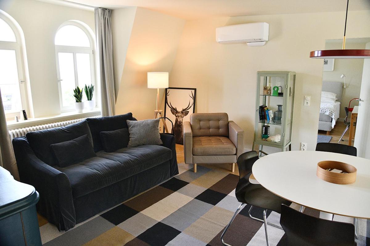 Jethon Exklusives City-Appartement Bernburg Esterno foto