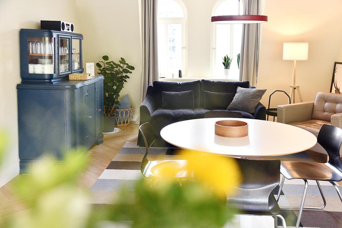Jethon Exklusives City-Appartement Bernburg Esterno foto